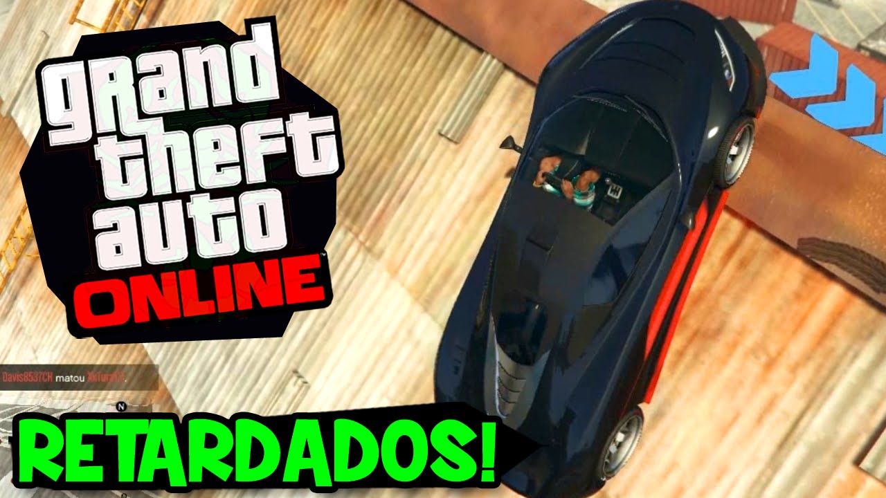 CORRIDA SÓ PARA RETARDADOS! OMFG!! xDD  - GTA V Online (PC)