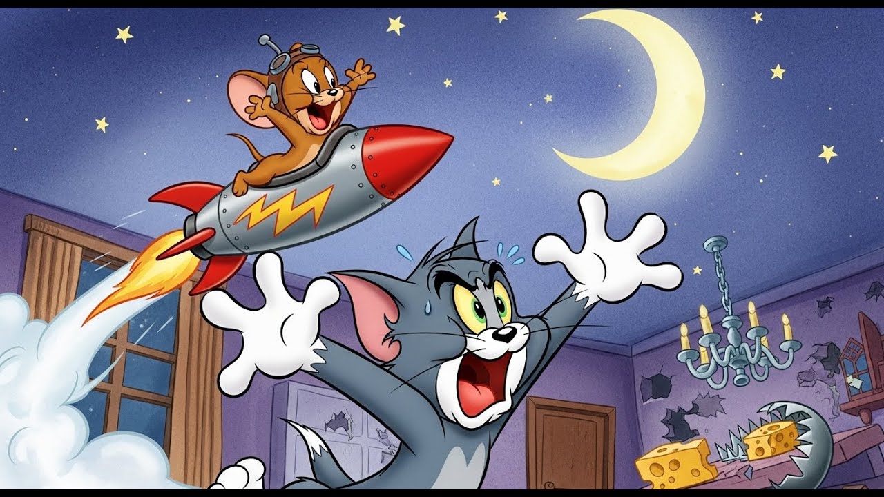 Rocket Jerry vs Tom | TOM’S RETURN