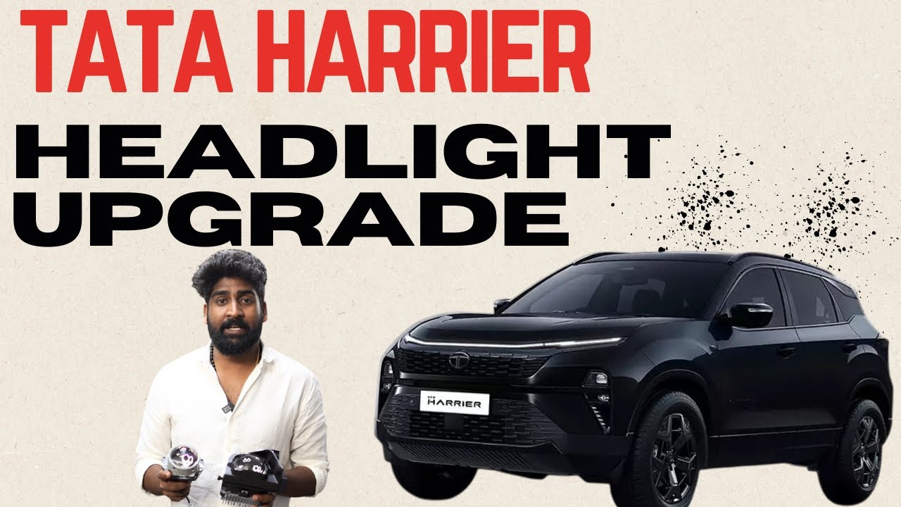 Tata Harrier Headlight Projector  Upgrade | Headlight Projector | Bangalore  @rscarpremium_official