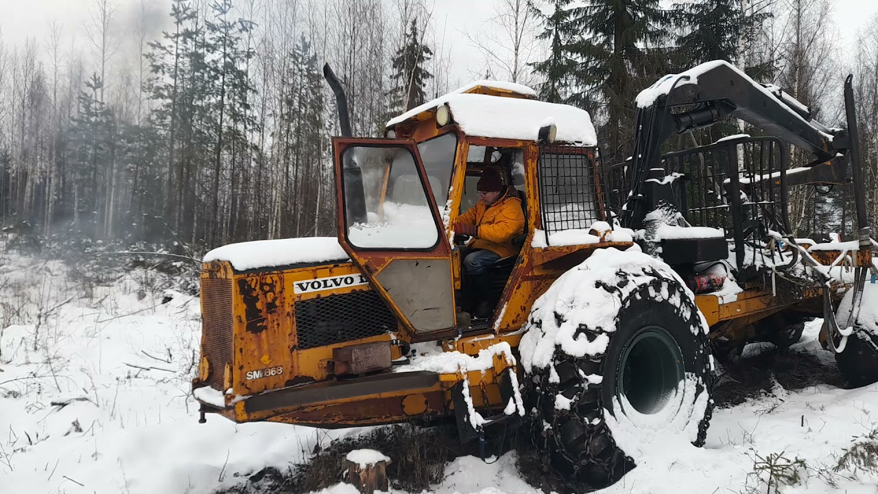 Volvo bm 868 startti nollakelissä