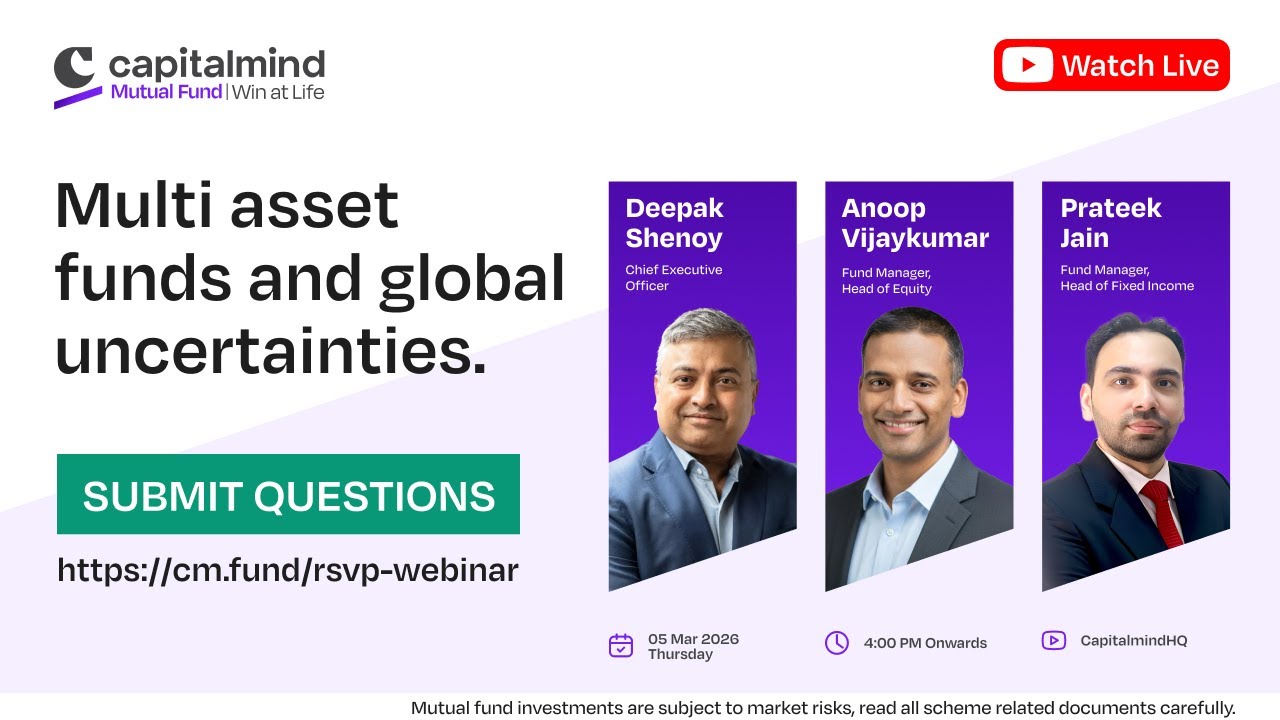 Webinar - Capitalmind Multi Asset Allocation Fund NFO