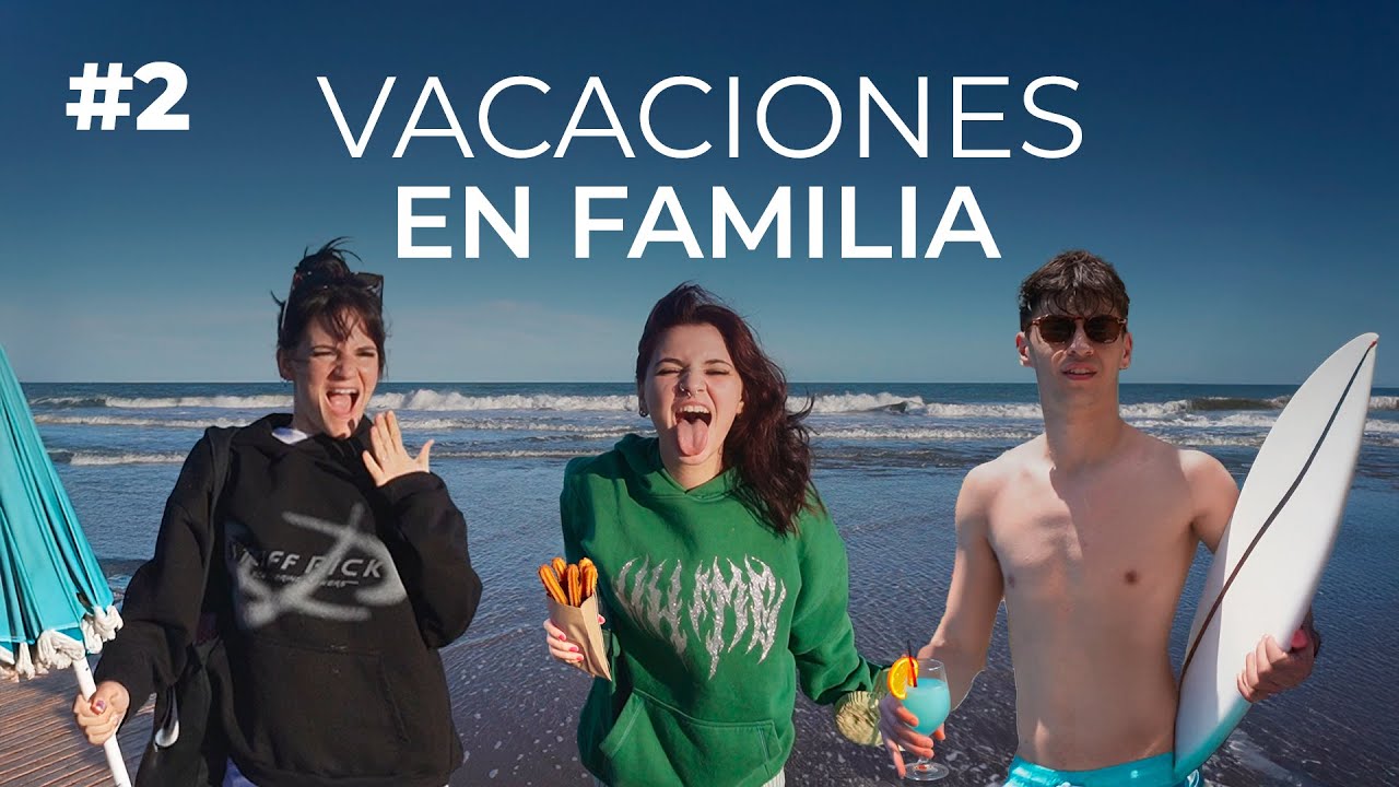 EN LA PLAYA CON MI FAMILIA | VLOG #2