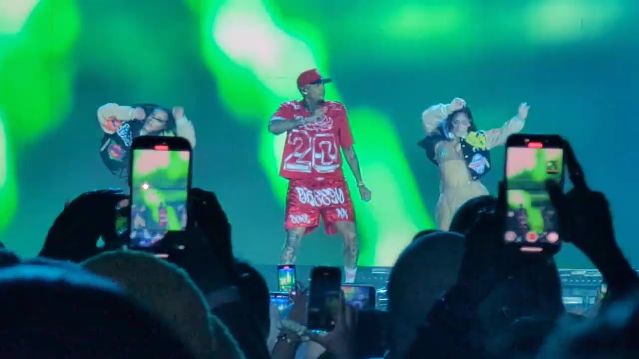 CHRIS BROWN BREEZY BOWL INTRO DALLAS, TX!