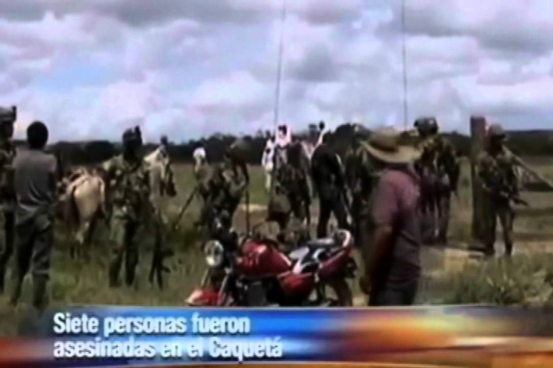 NOTA MASACRE SAN VICENTE DEL CAGUAN HD 1280x720 MPEG4 Ampliar Pantalla