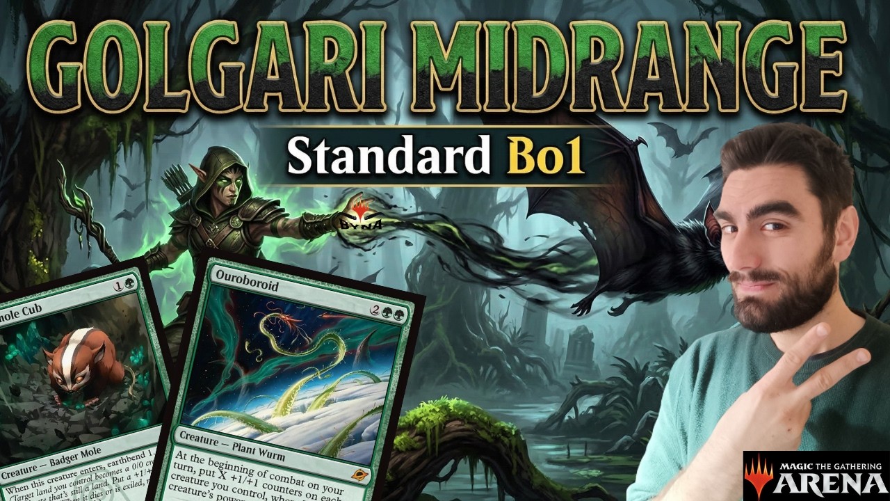GOLGARI MIDRANGE Standard Bo1 #magicthegathering   #mtg #mtgarena