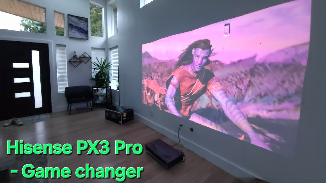 Hisense Px3 pro daylight and ambient light comparisons