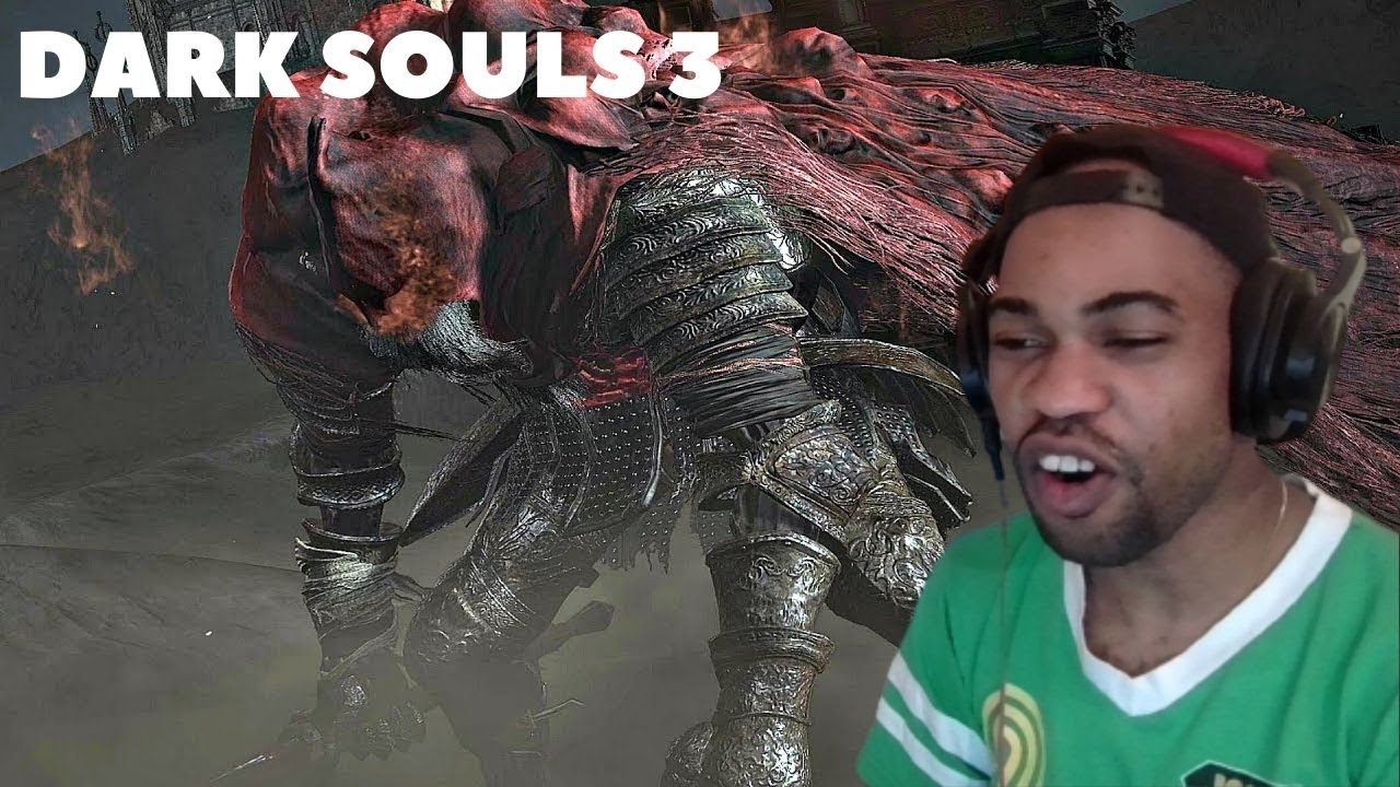 Dark Souls 3 Ringed City: Slave Knight Gael Boss Fight REACTION