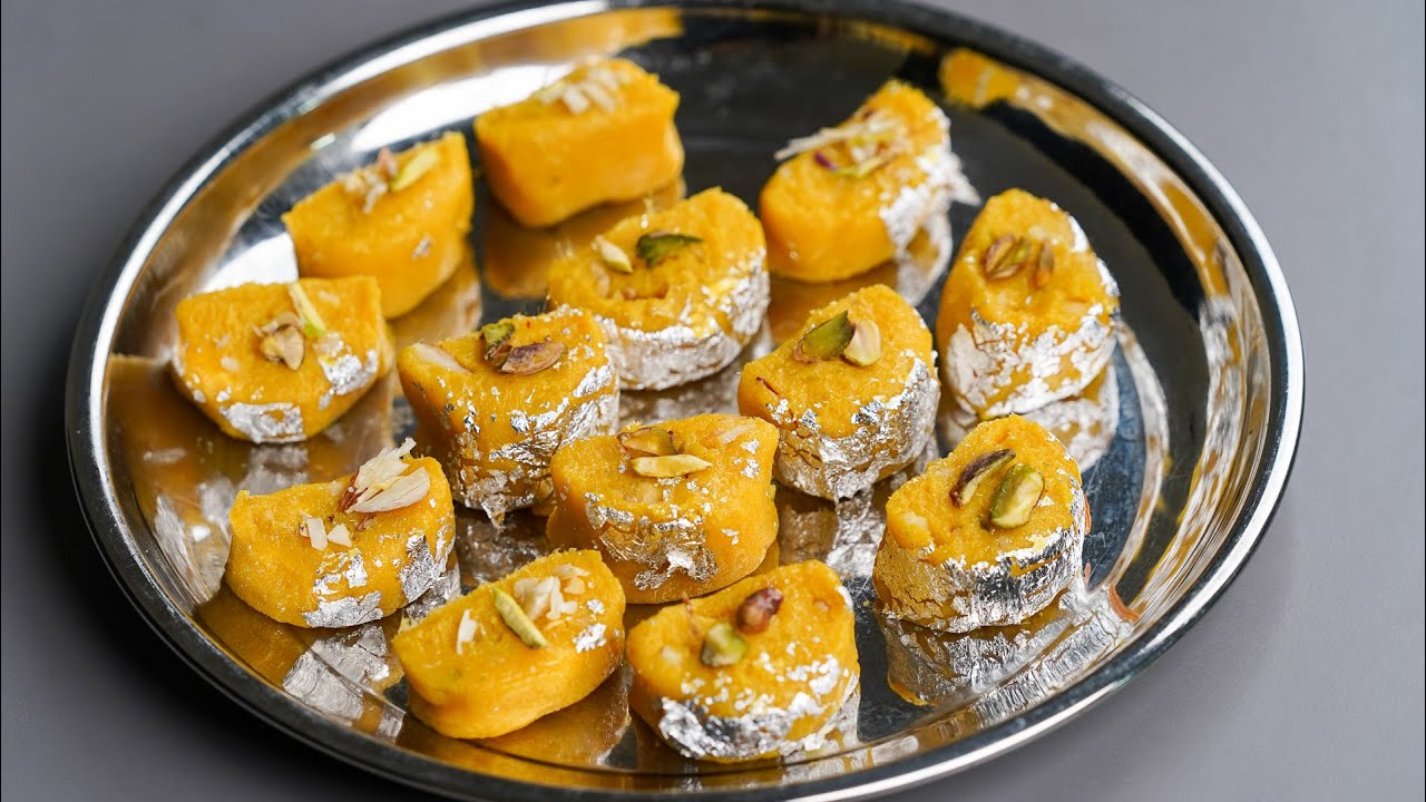 Mango Peda Recipe | Mango Sweets Recipe | Pera Sweets | N'Oven