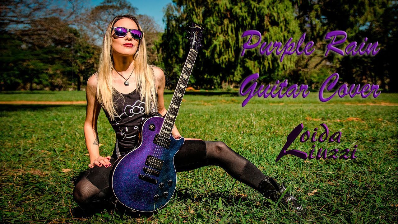 Purple Rain Guitar Cover By Loida Liuzzi