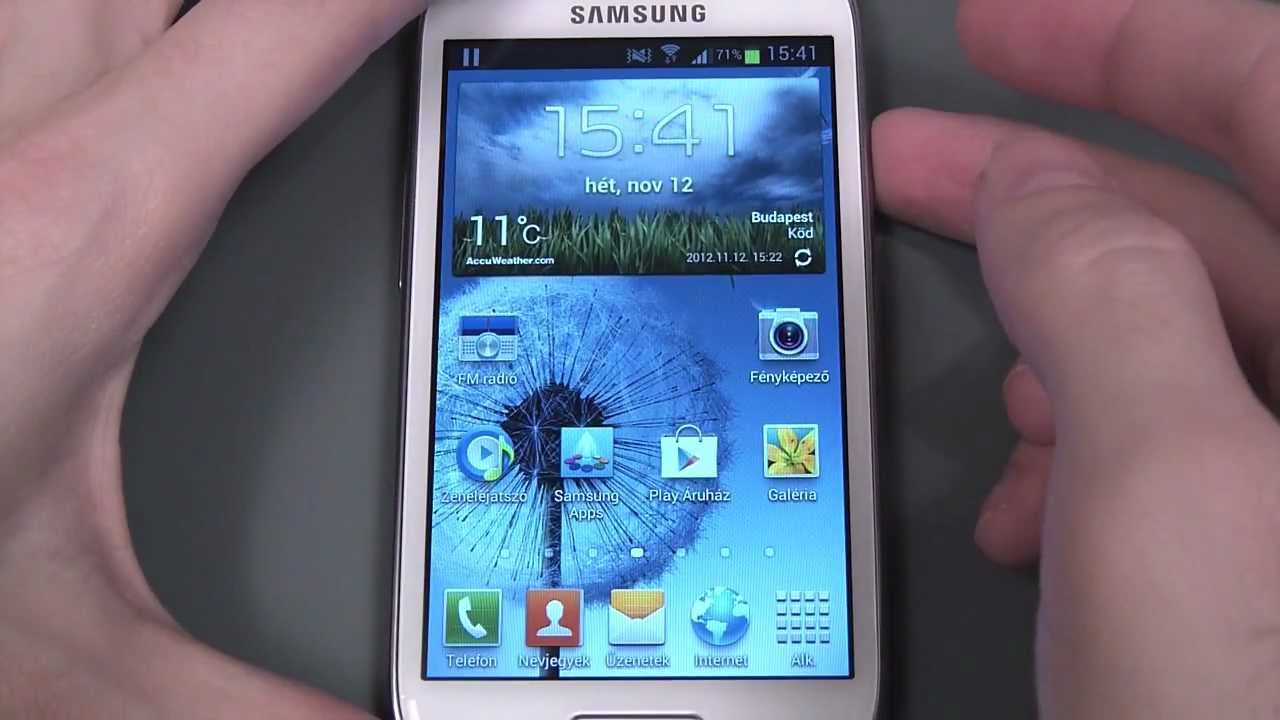 Samsung Galaxy S III mini (i8190) unboxing and hands-on