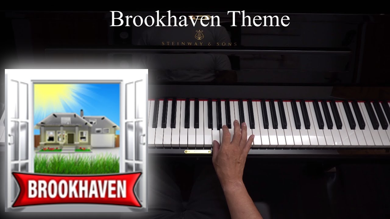 Roblox Brookhaven Theme - Piano Tutorial