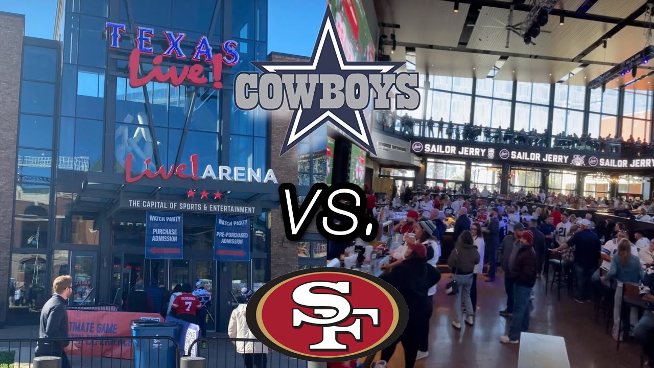 Texas Live! Dallas Cowboys vs. 49ers | Wild Card Playoffs | Arlington, TX