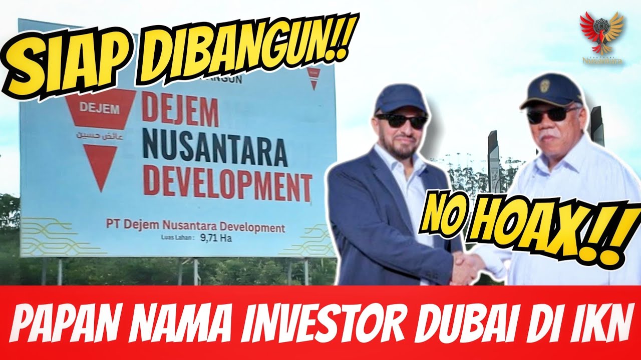 Dubai Bangun Mall dan Masjid di IKN Investasi Raksasa 3,7 Triliun Rupiah 