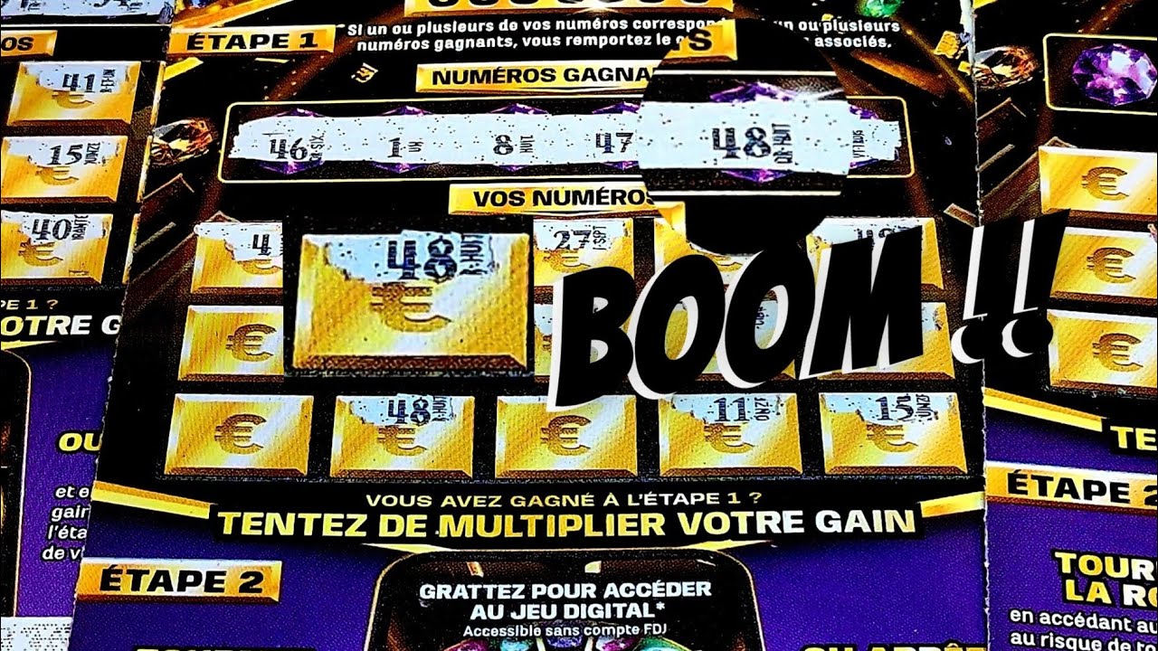 👑 NOUVEAU JEU FDJ !! 600000 CARATS !! À découvrir en soum-soum !! 🥳🎉🎉💰💰