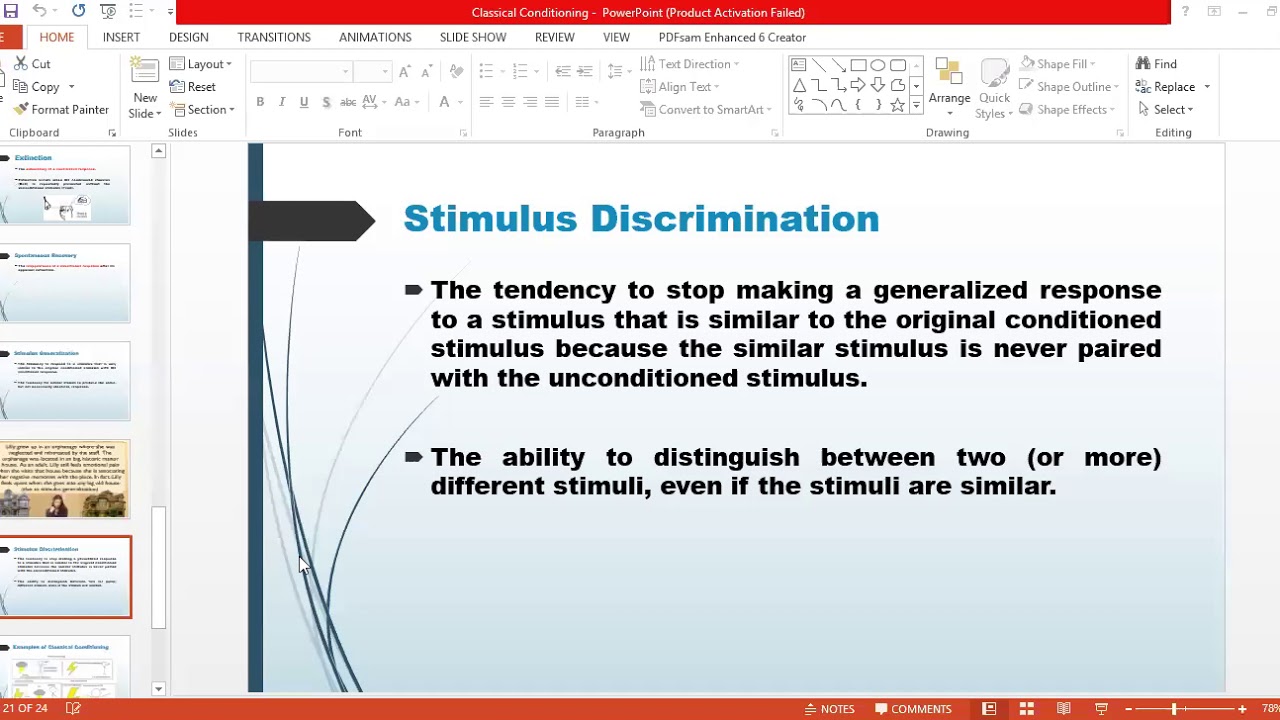 Psychology , Stimulus Discrimination , Generalization Topic Psychology Urdu / Hindi Lecture
