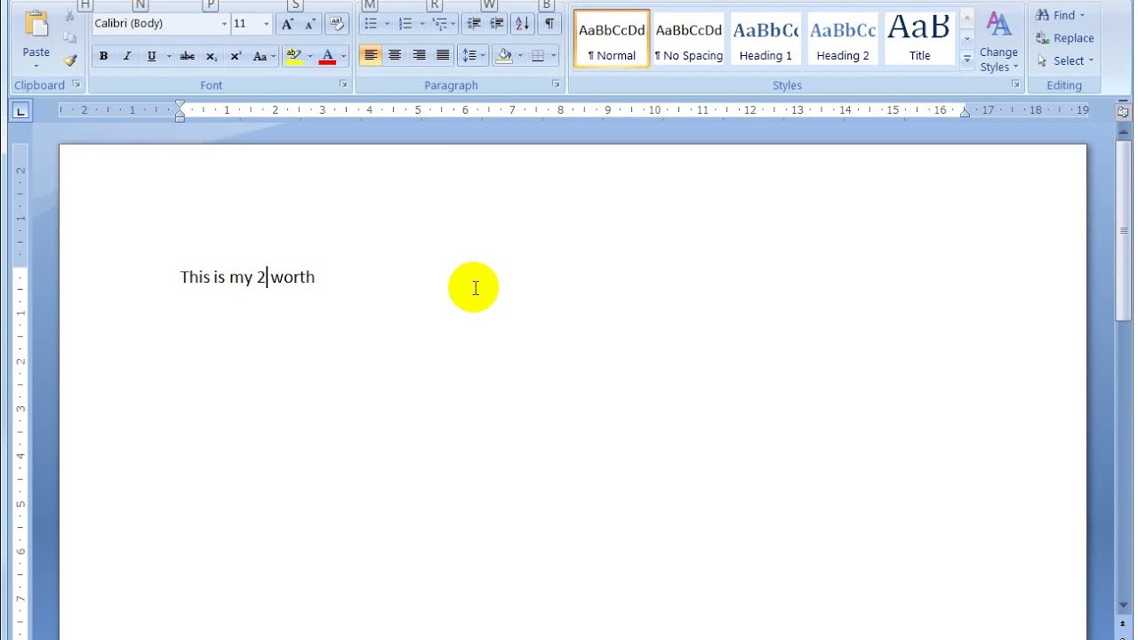How do I Get the Cent Sign on my Computer