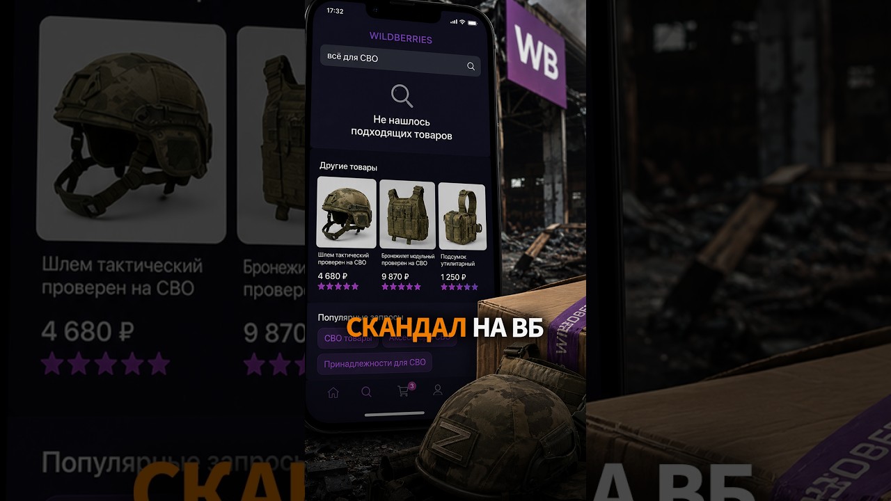 WILDBERRIES прячет военные товары