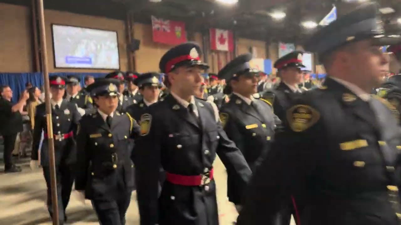 Ontario Police College June 2025 Graduation. March In. Class 2511-2520
