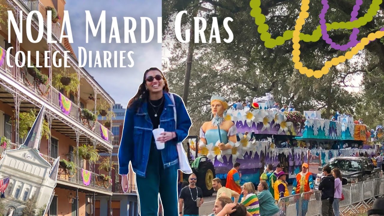 Mardi Gras in New Orleans 2022 | College Diaries