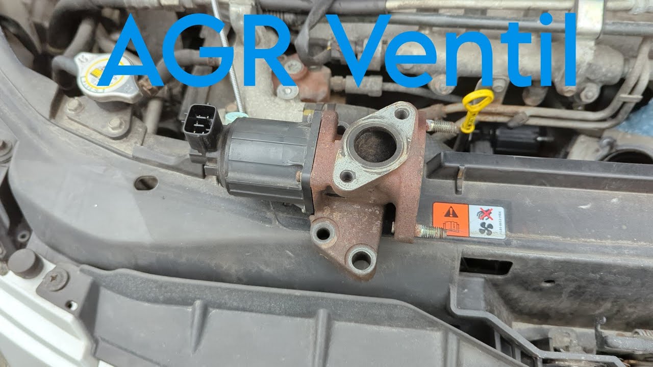 AGR ventil mazda5 wechseln/  تغير اي جي ار  مازدا