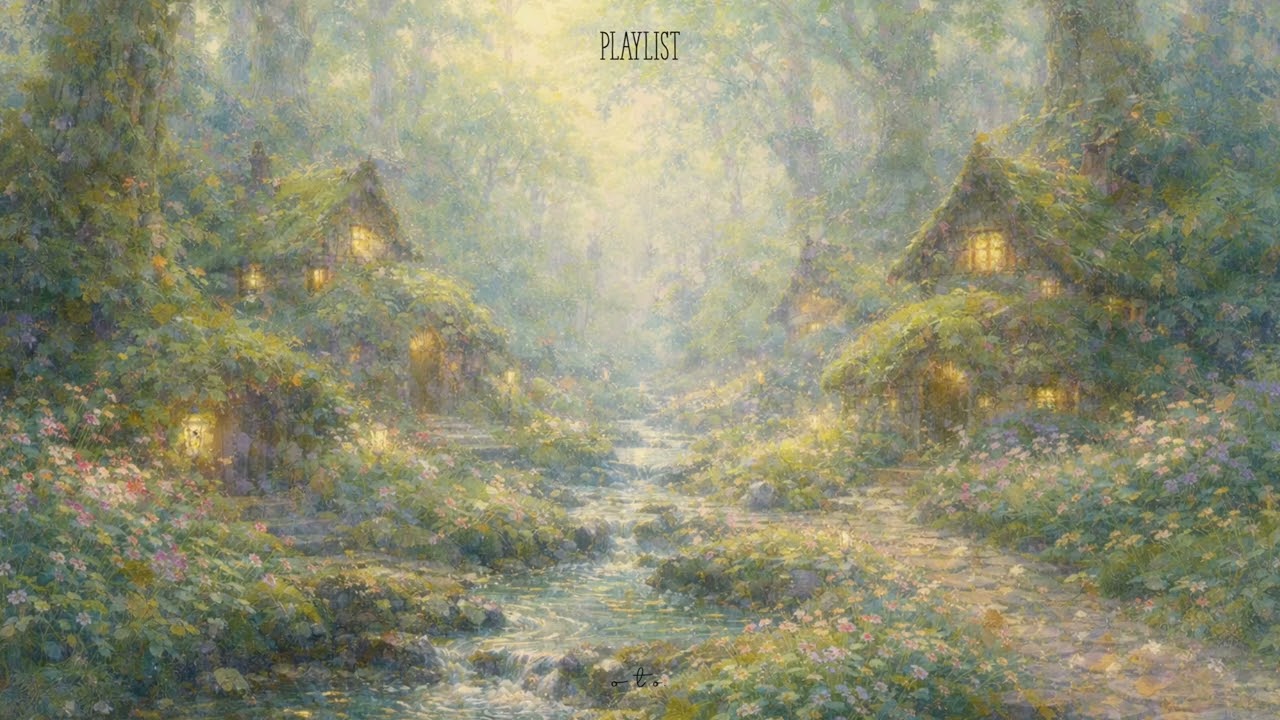 Luminous Fernlight Village | 光が差し込む静かな森の村 | 빛이 스며드는 고요한 마을 | 🌿 Fairy 𝑷𝒍𝒂𝒚𝒍𝒊𝒔𝒕