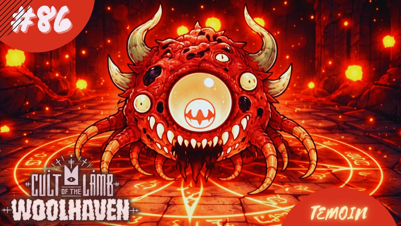 Cult of the Lamb 🐑☣️ | DLC Woolhaven : Affrontement contre Mammon le Démon de la Putrescence 😈