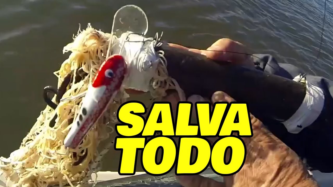 ¿Señuelo enganchado? Cómo sacarlo del fondo fácil (Herramienta) ¡RECUPERADOR DE SEÑUELOS de pesca!