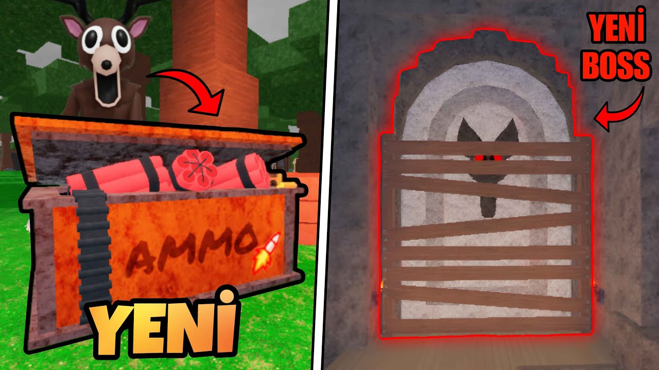 YENİ CANAVAR GELİYOR!! 👹🔥YENİ EŞYALAR OP!🔥 EFSANE GÜNCELLEME!! ✨  - Roblox Ormanda 99 Gece 🌲🌙