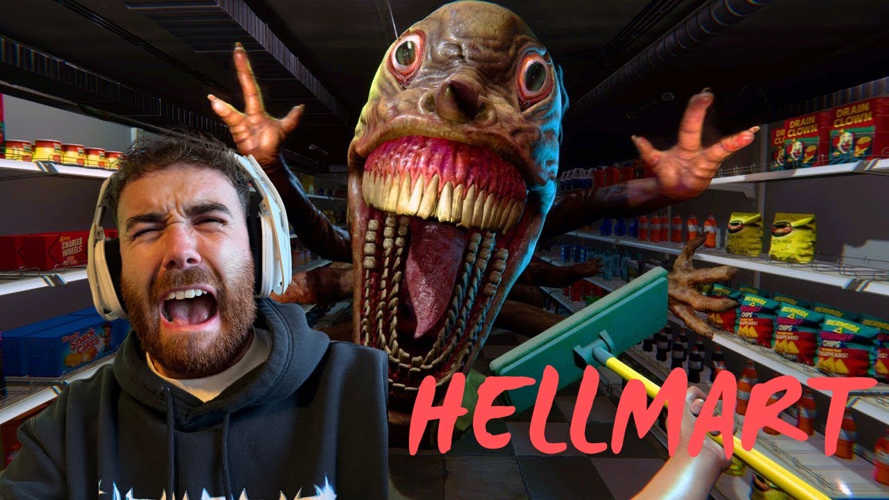 HELLMART - Full Game Playthrough | New Indie Horror Game (Ending Included)