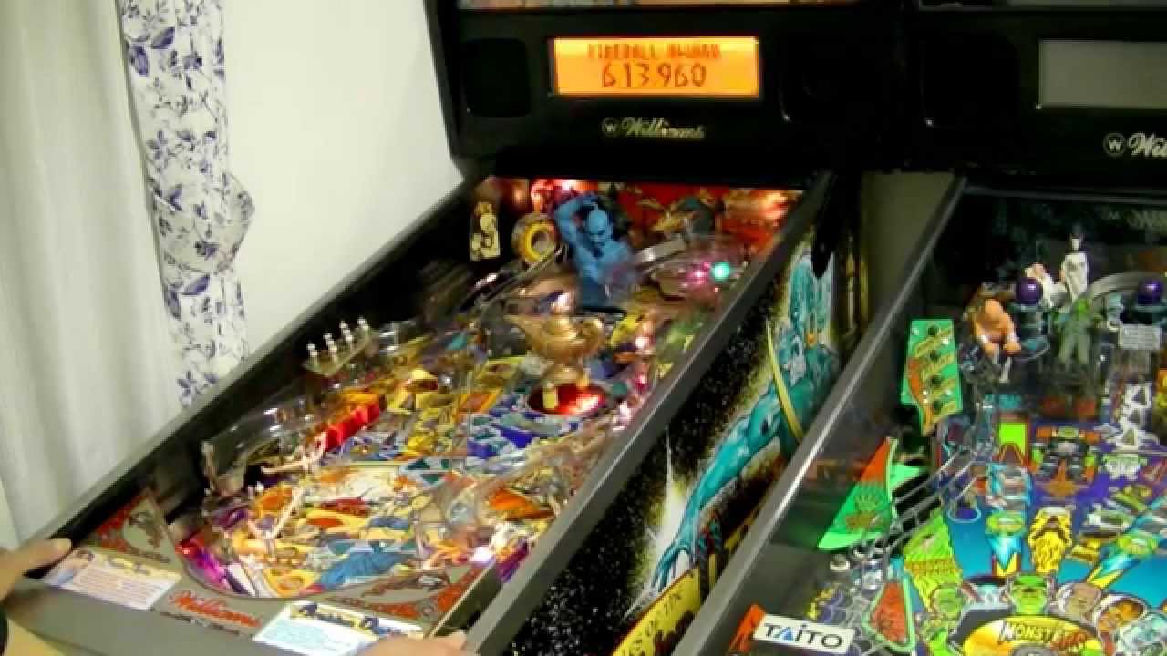 Williams Tales of the Arabian Nights Pinball （1996） ピンボール アラビアン ナイト ピンボール