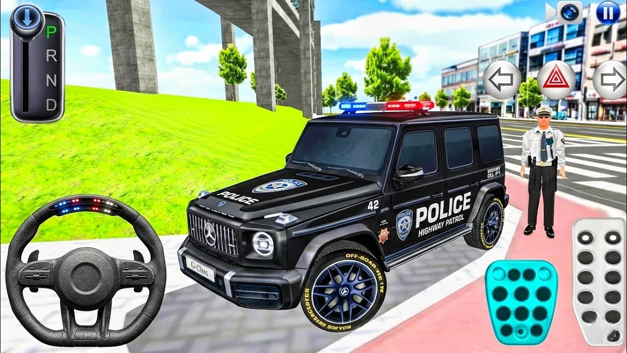New US Police Mercedes G63 Driving: Class 2026: Car Simulator 3D - Police Chor Game Android Gameplay