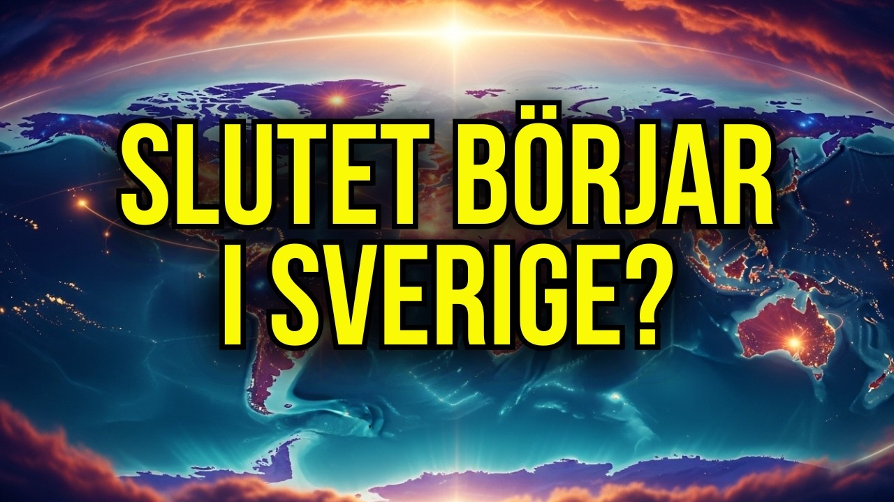 N&Aring;GOT ALLVARLIGT H&Auml;NDER I SVERIGE OCH DET KOMMER ATT P&Aring;VERKA HELA V&Auml;RLDEN, S&Auml;GER PROFETIAN!