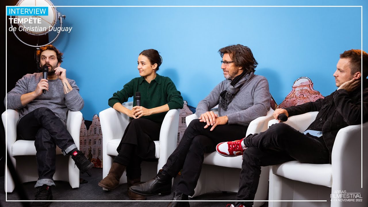 [INTERVIEW] Rencontre avec l'équipe du film TEMPÊTE