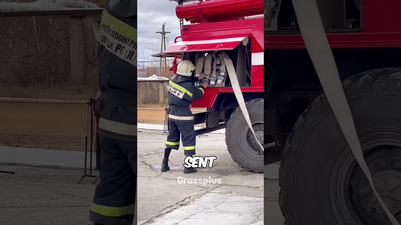 Firefighter training #shorts #science