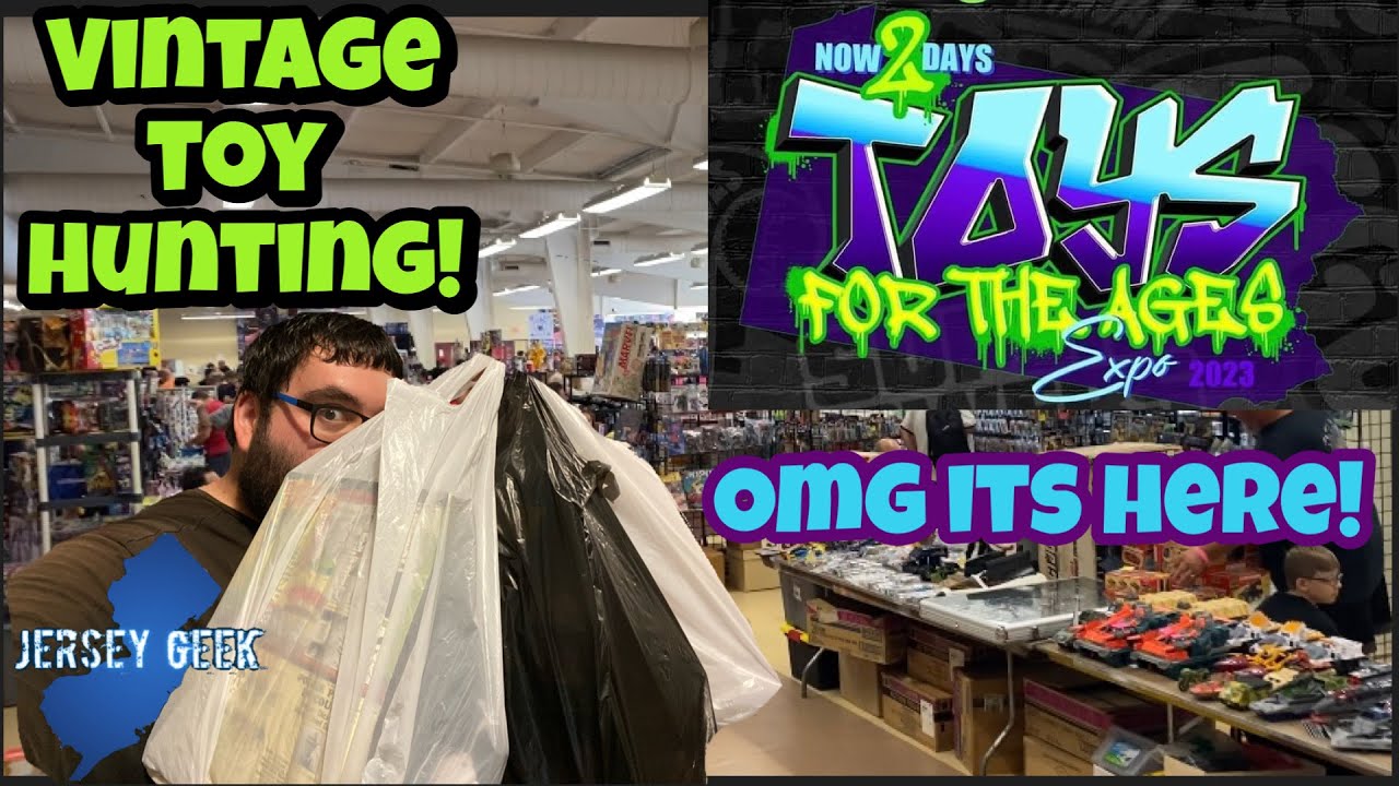 Toys For The Ages Expo 2023: VINTAGE Toy PARADISE! | Vintage Toy Hunt & Haul!
