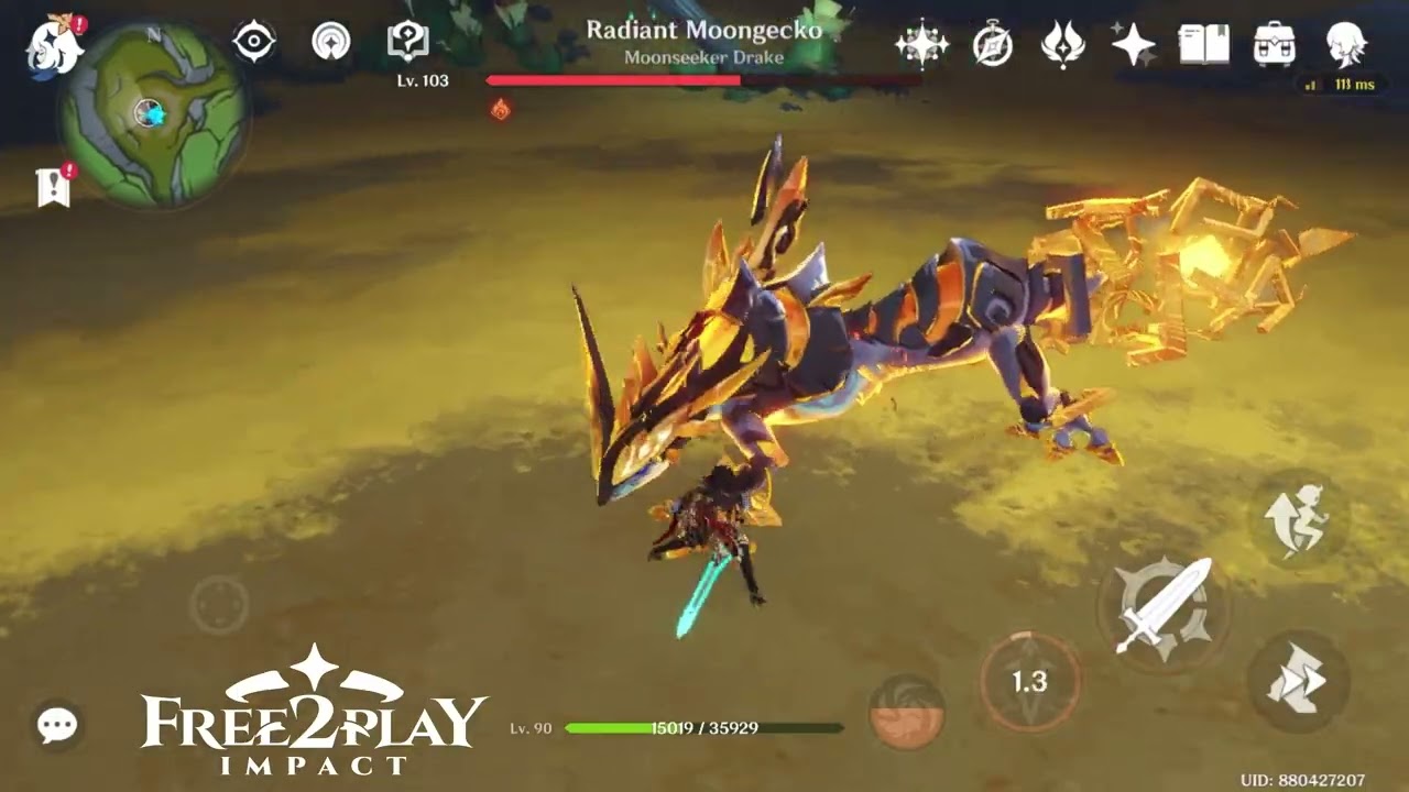 Dehya Radiant Moongecko | Genshin Impact