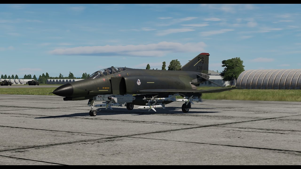 DCS World - Stream Highlight - F4e Phantom Agm-45 Shrike Loft