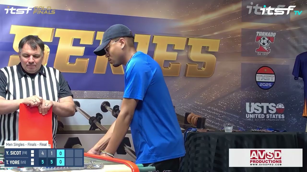 Y. Sicot vs T. Yore - Men Singles - Final - ITSF ITSF Gold Finals