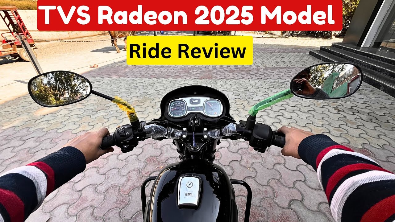 Tvs Radeon 2025 New Model Ride Review All Point Explain ! Radeon New Model 2025 Bike All Detail !