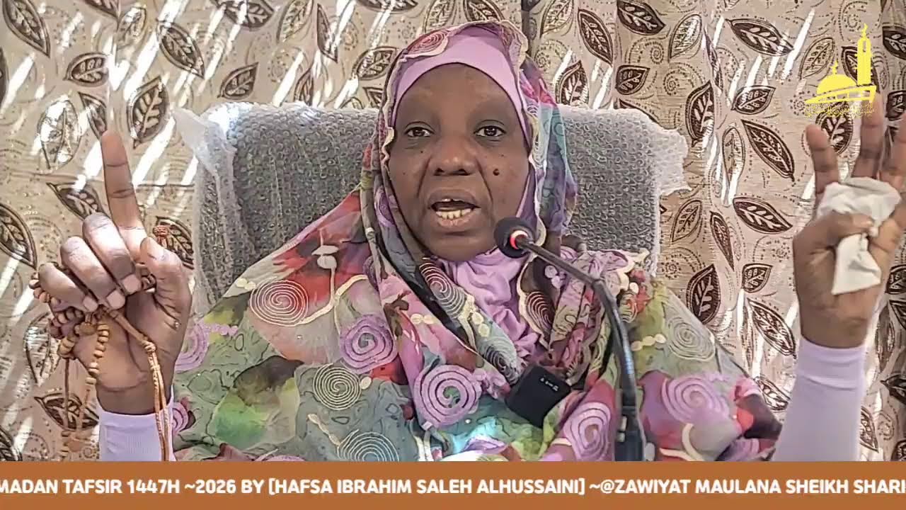 ✨ RAMADAN QUESTIONS 1447H/2026 ✨ ~~
​🌙 DAY 018~
​Presented by:Sayyada Hafsa Ibrahim Saleh Ibrahim