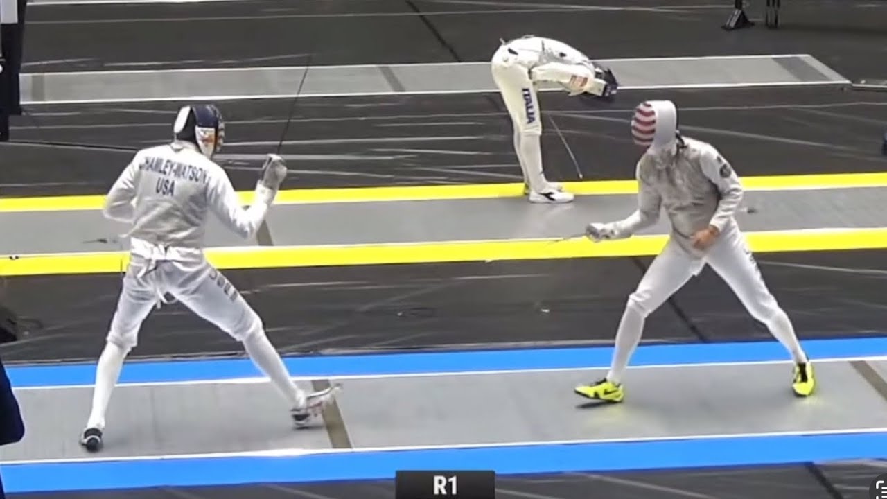 Takamado Foil World Cup 2024 SMF - L64 - Chamley-Watson Miles USA vs Massialas Alexander USA