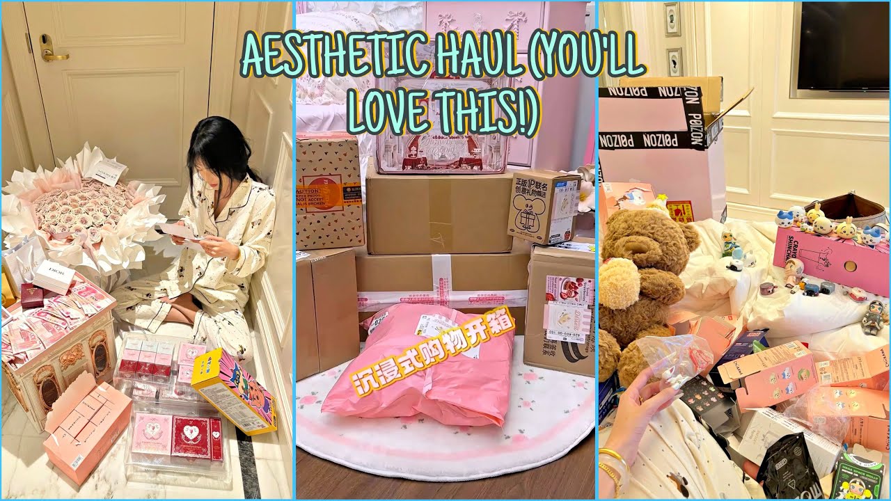 ✨ Immersive Shopping + Aesthetic Unboxing | Soft Life Vlog