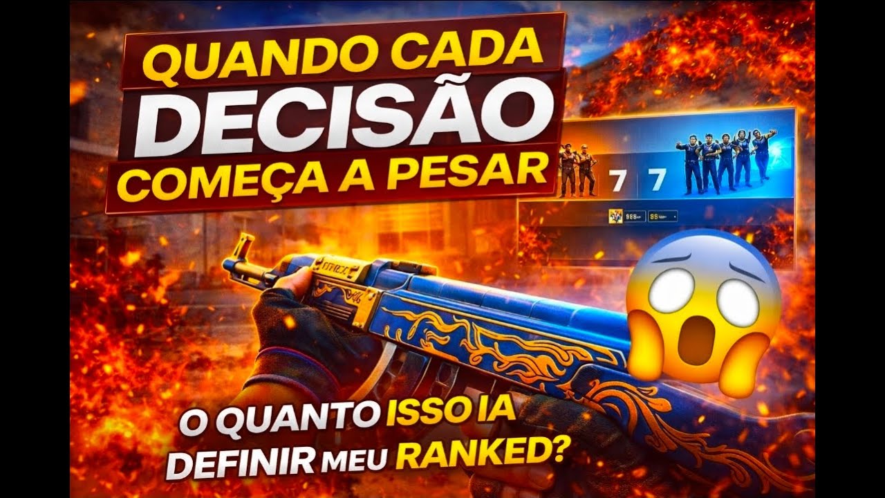 Standoff 2: Quando Cada Decisão Decide a Partida (Ranked Insana 🔥)