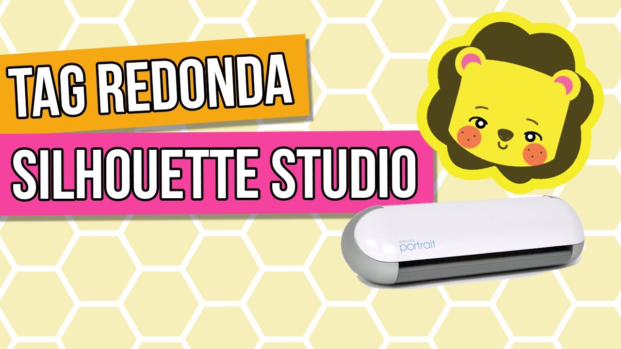 CRIANDO uma TAG REDONDA - Tutorial Silhouette Studio