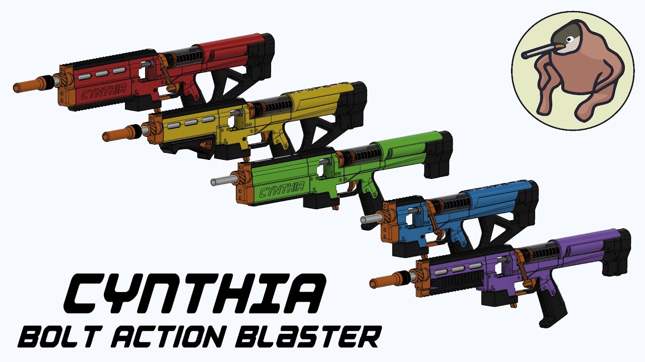 Cynthia Bolt Action Blaster: Customization Overview