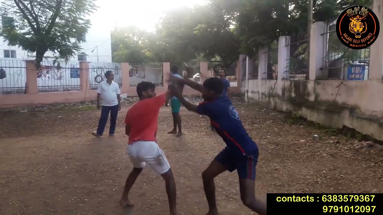 தெக்கன்  களரி( கத்தி சண்டை )