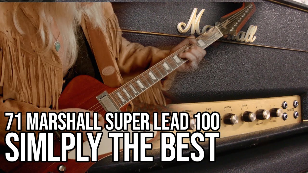 1971 Marshall Super Lead 100