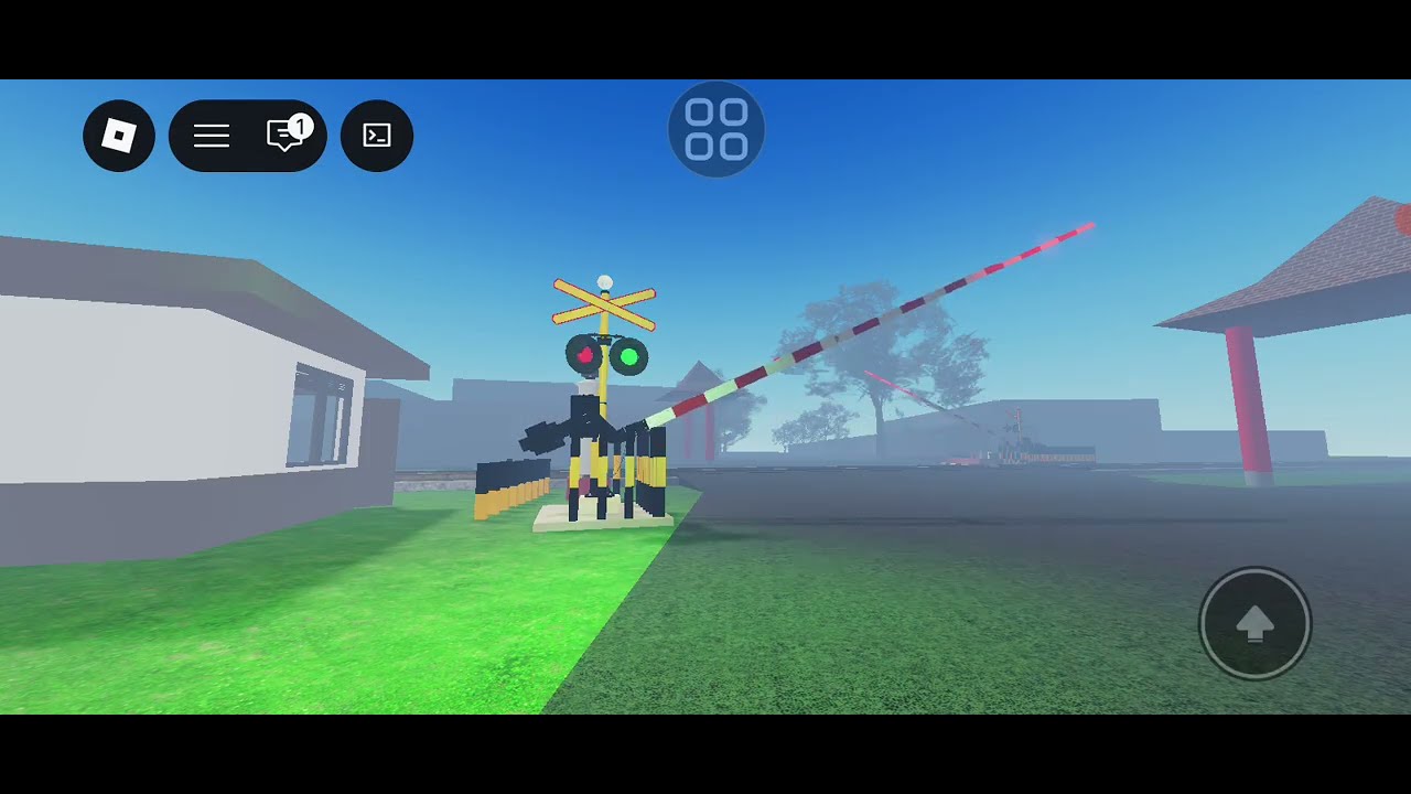 LAMPU FLASHER UNIK!!!! Perlintasan kereta api Jalan Raya Cianjur JPL 101 #kai #roblox #games 