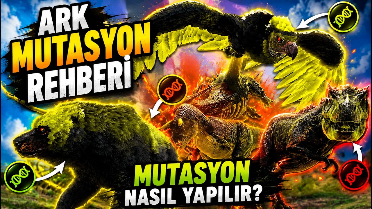 MUTASYON ASLINDA NE ? ARK SURVIVAL EVOLVED !