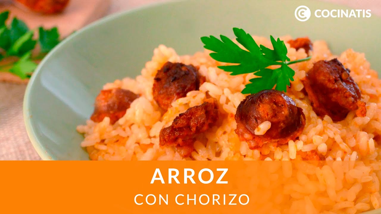 ARROZ con CHORIZO al horno ¡El más fácil y delicioso! 👩🏻‍🍳😍 Cocinatis